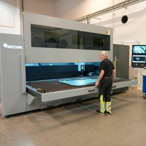 Produksjon av ventilasjonskanaler i Verdal